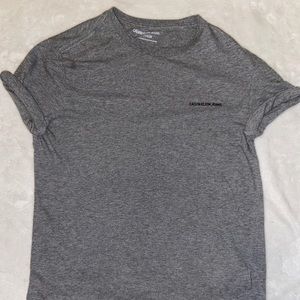 🌷4/20 Calvin Klein gray embroidered t-shirt